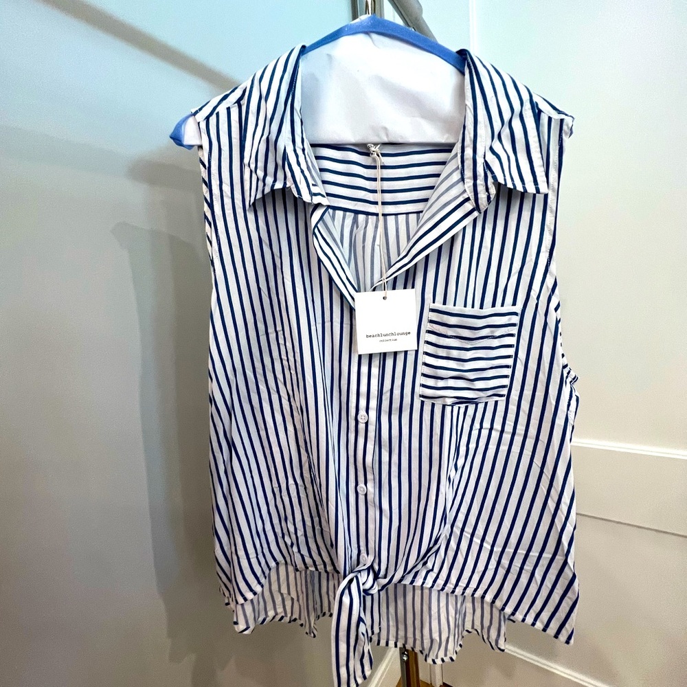 Beachlunchlounge Janera top in XL